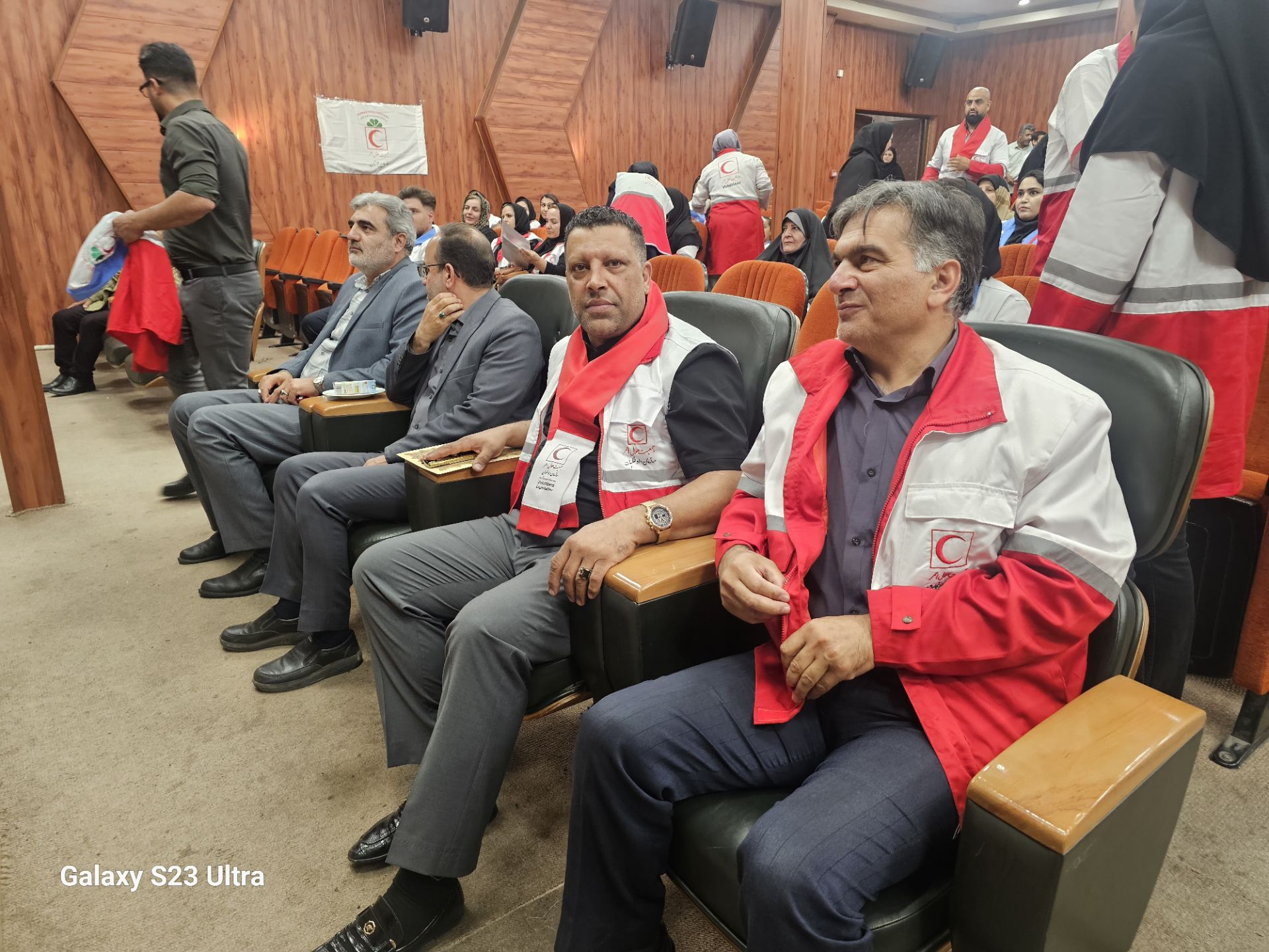 محمد علی بیگی نژاد در رویداد هلال احمر